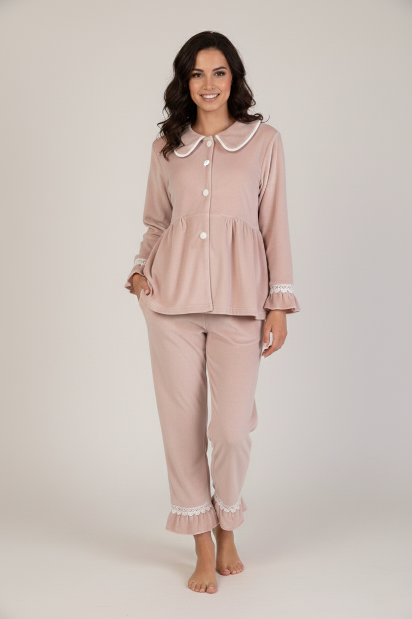 Pajama Velvet Buttons 9165