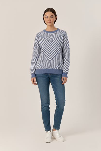 Tricot Round Sweater Long 5246