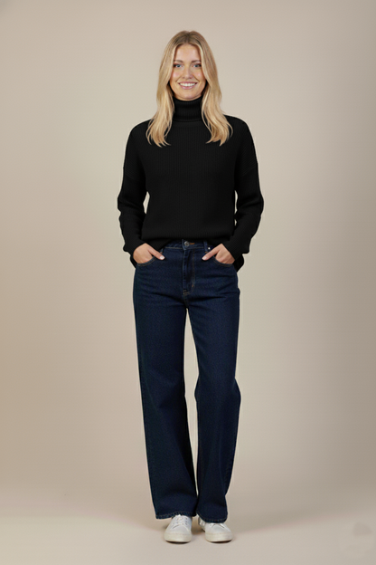 Basic Tricot Turtle-Neck 102