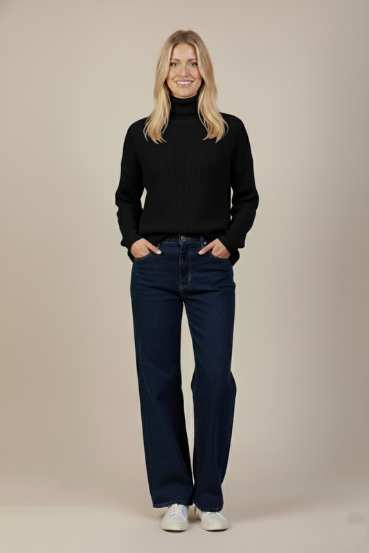 Basic Tricot Turtle-Neck 102