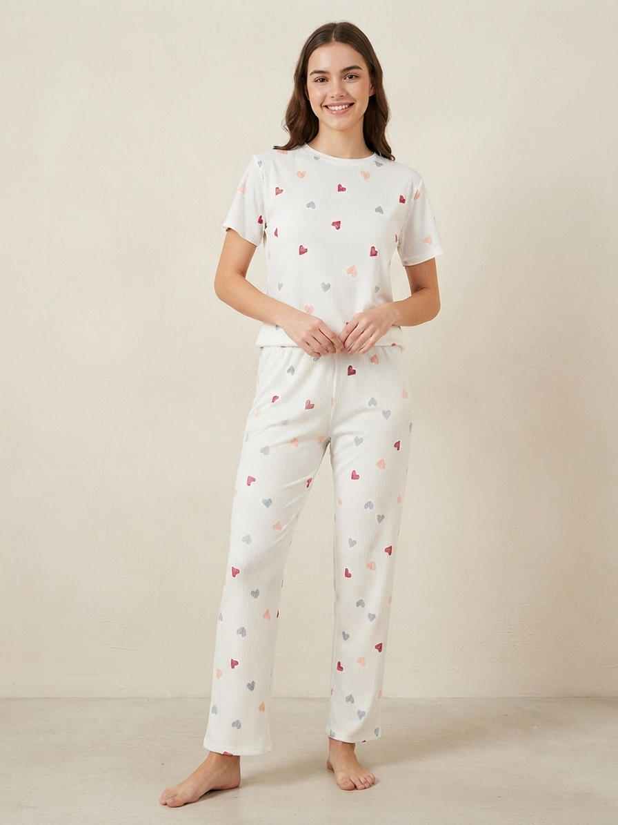 heart pajama 1006