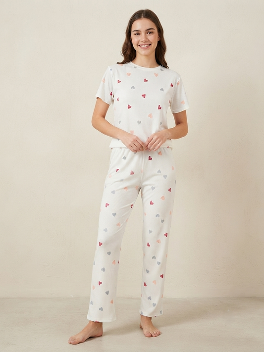 heart pajama 1006