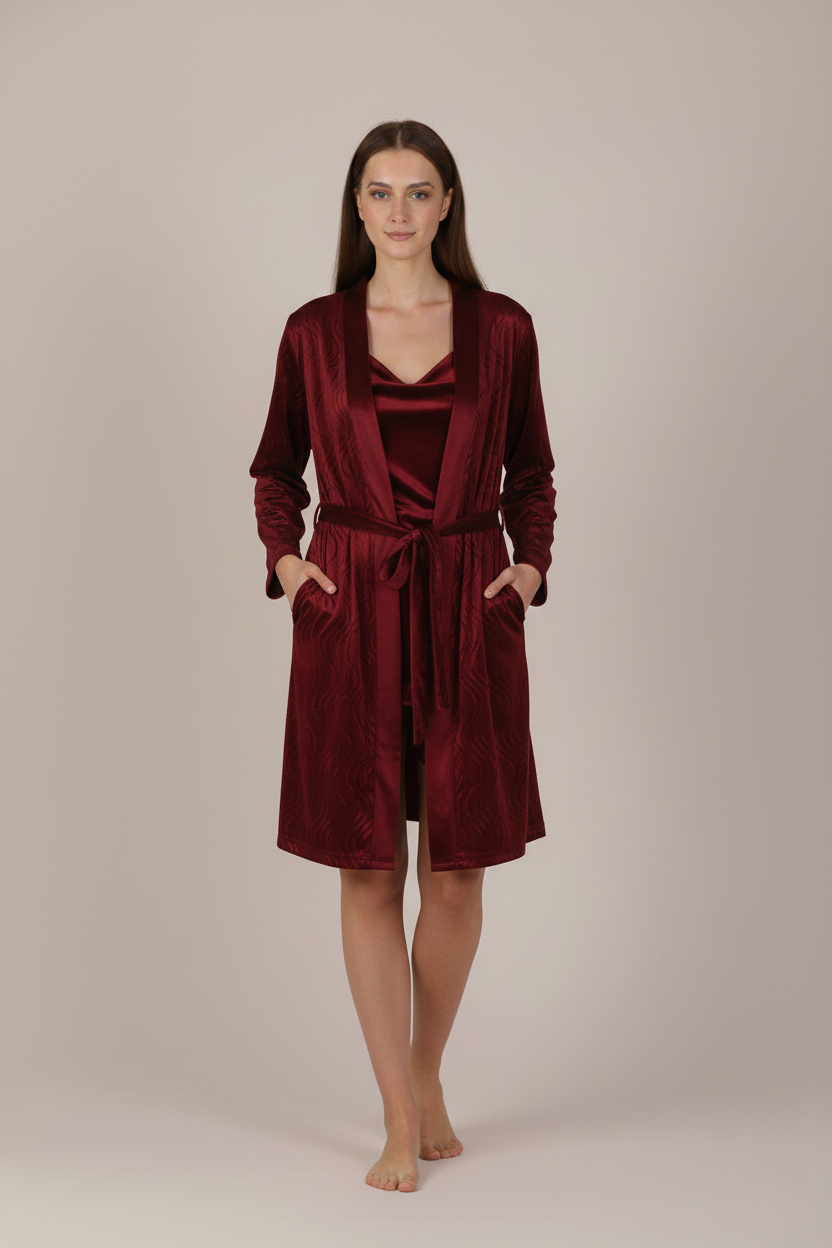 Robe Set Velvet  16513