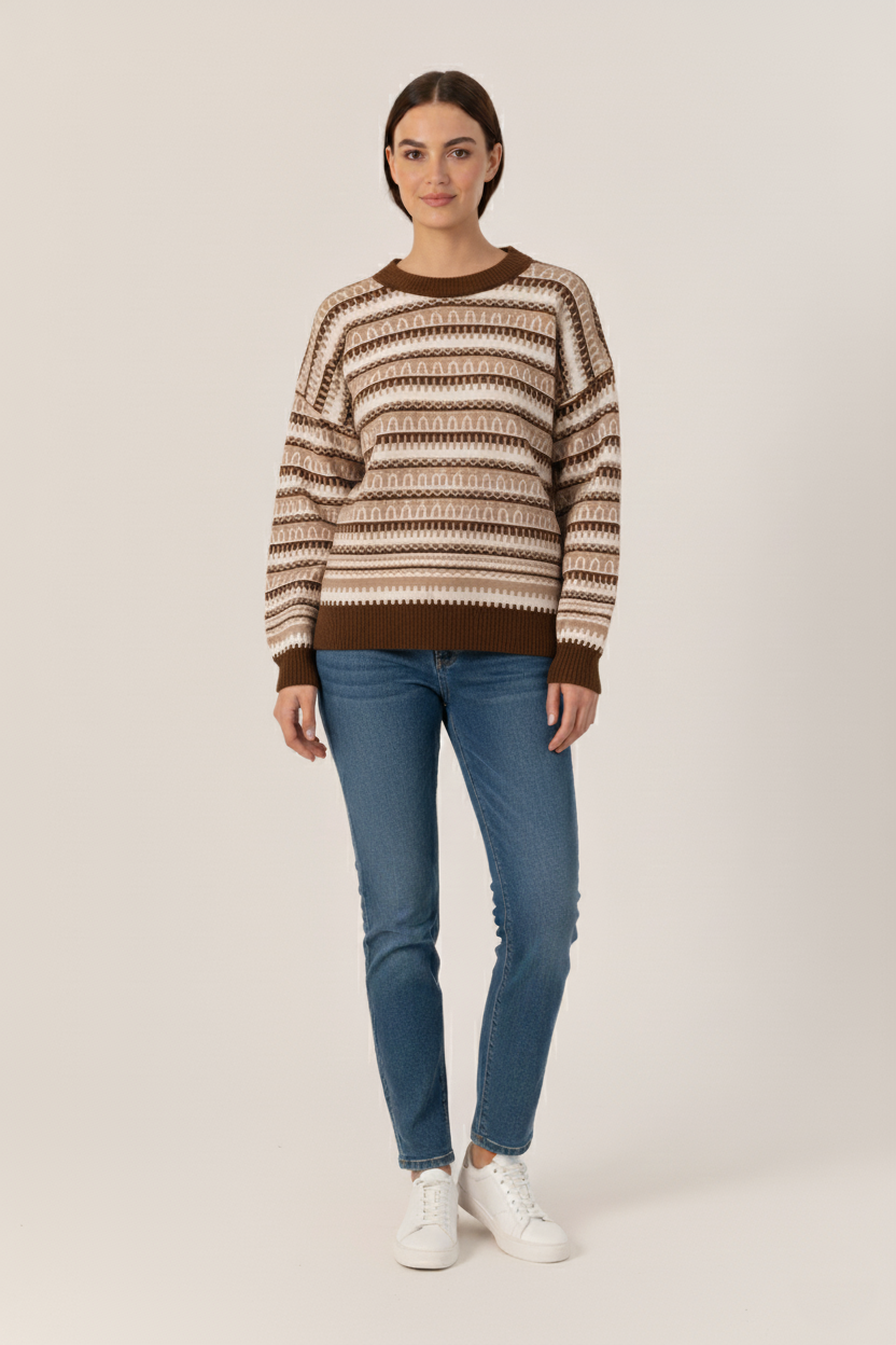 Tricot Round Sweater 0403