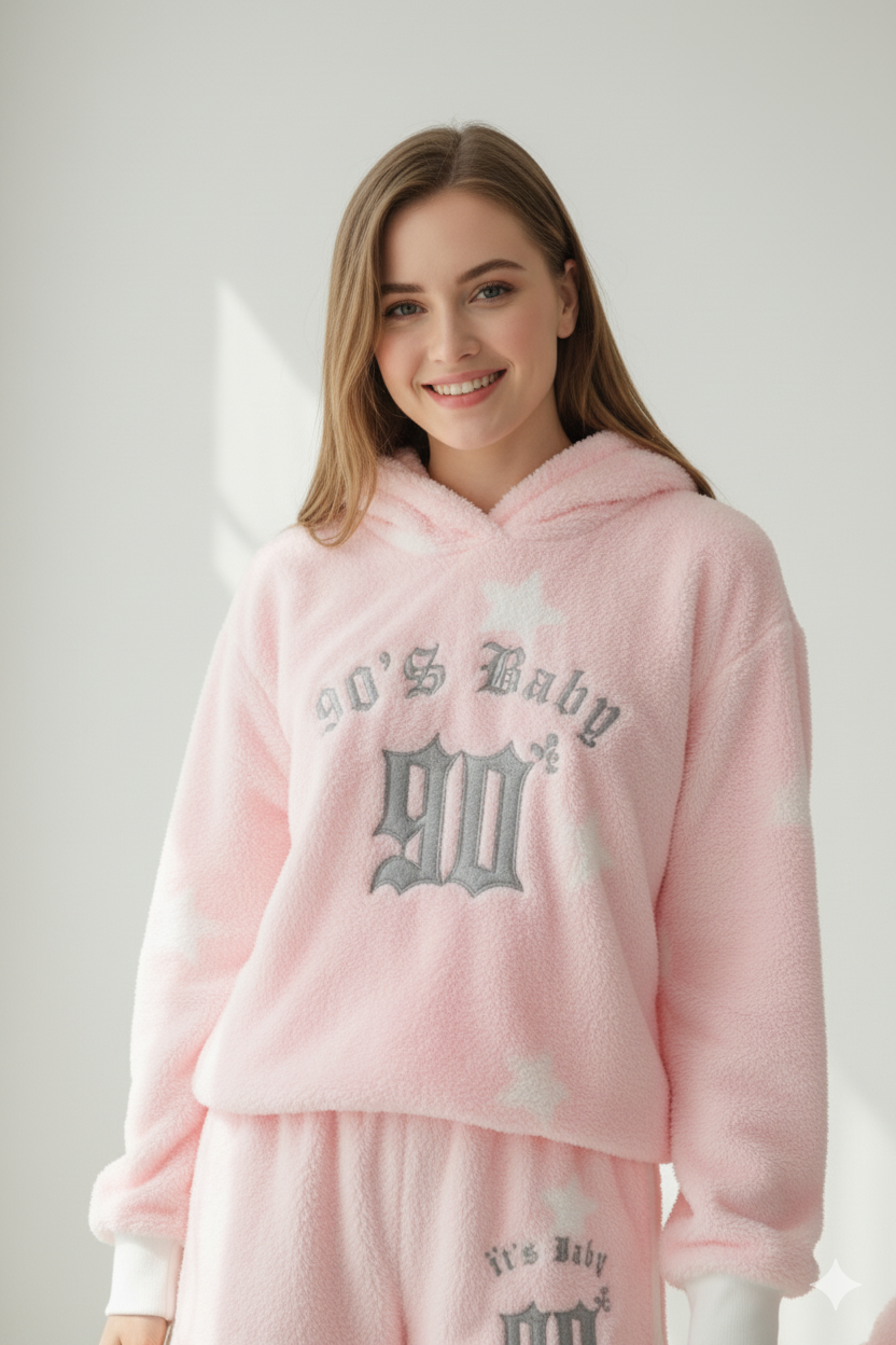 Short Fleece Pajama 3pc 332