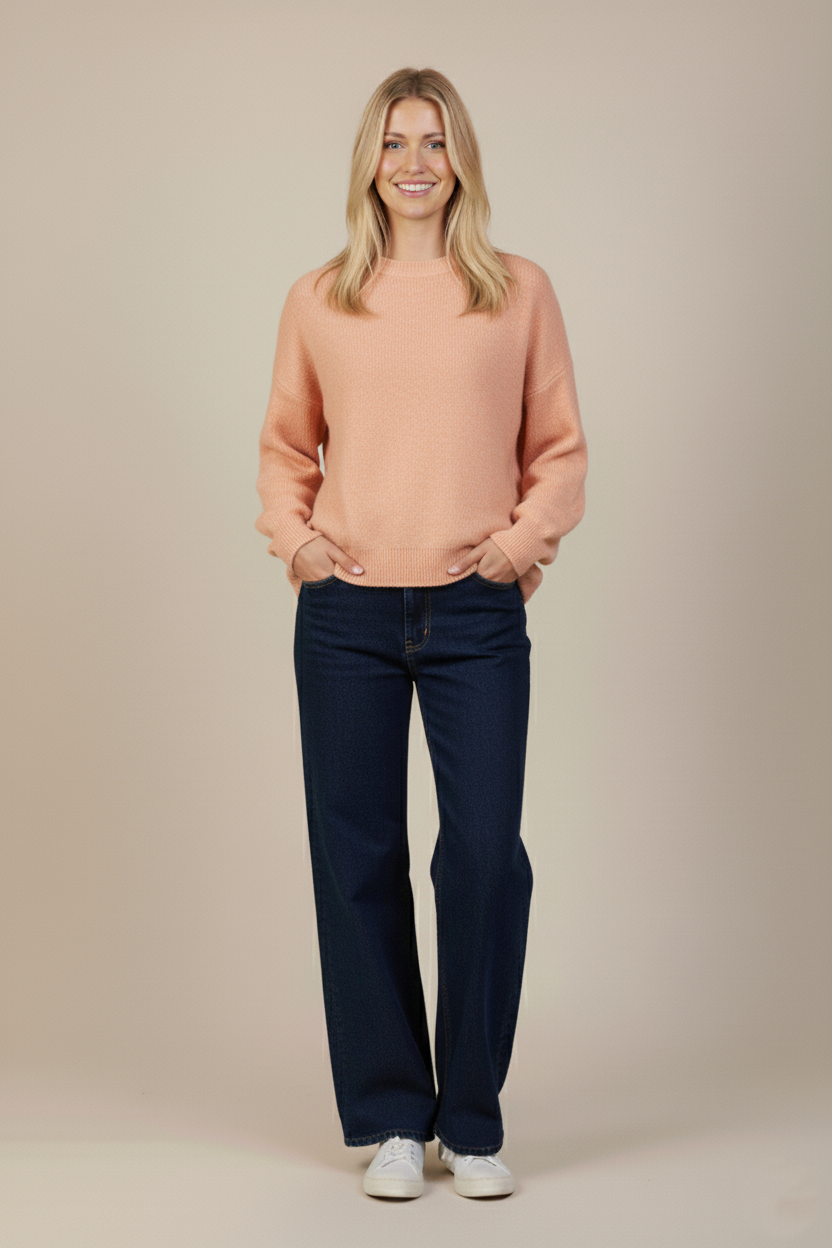 Tricot Round Sweater 5660