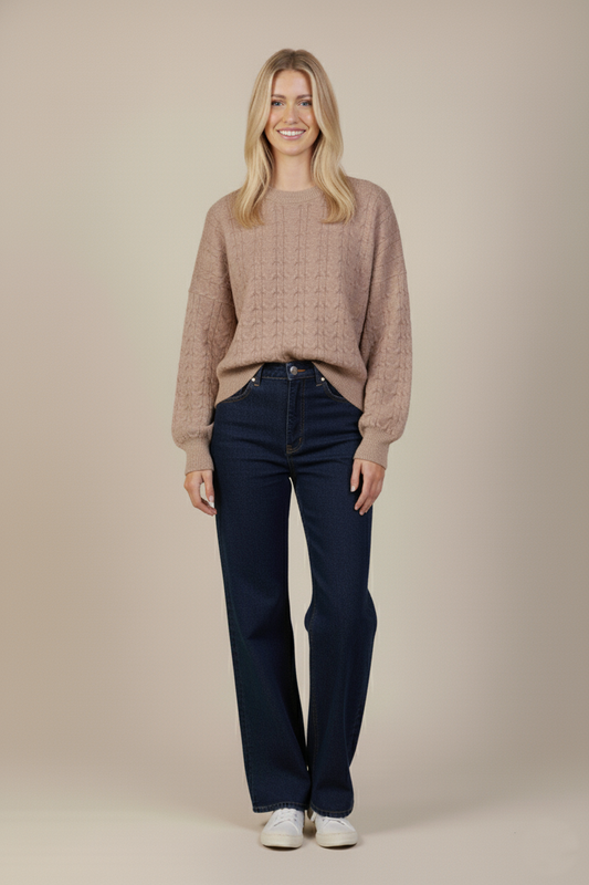 Tricot Round Sweater 5562