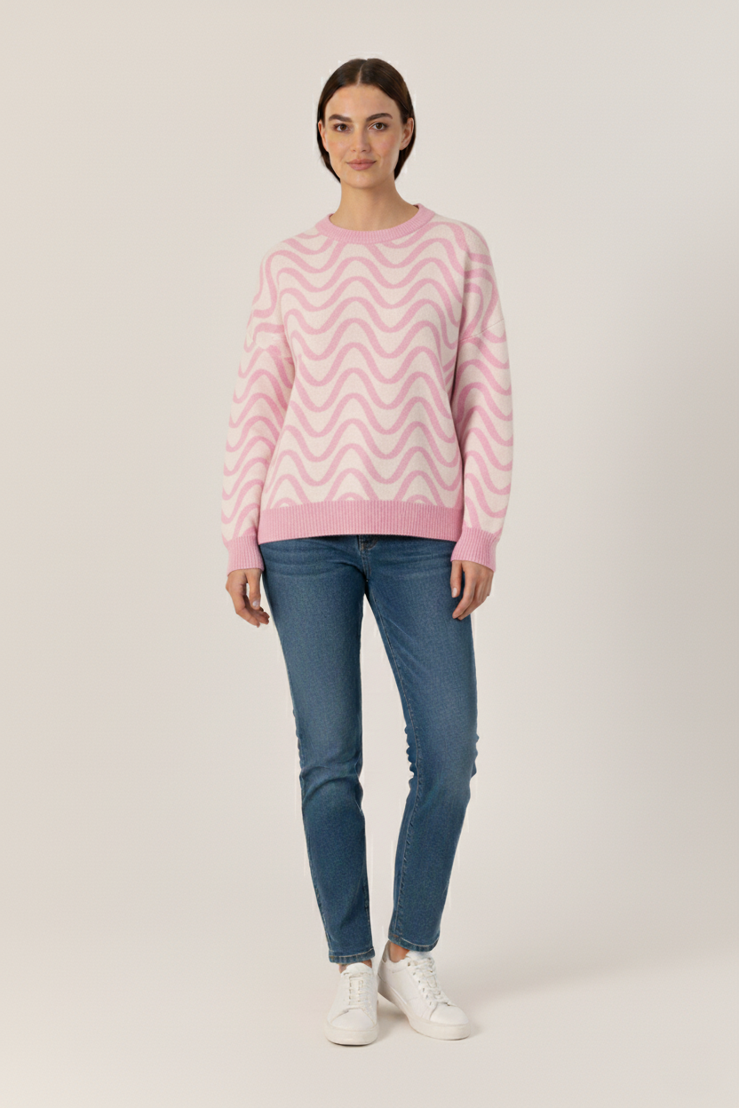 Tricot Round Sweater 5140