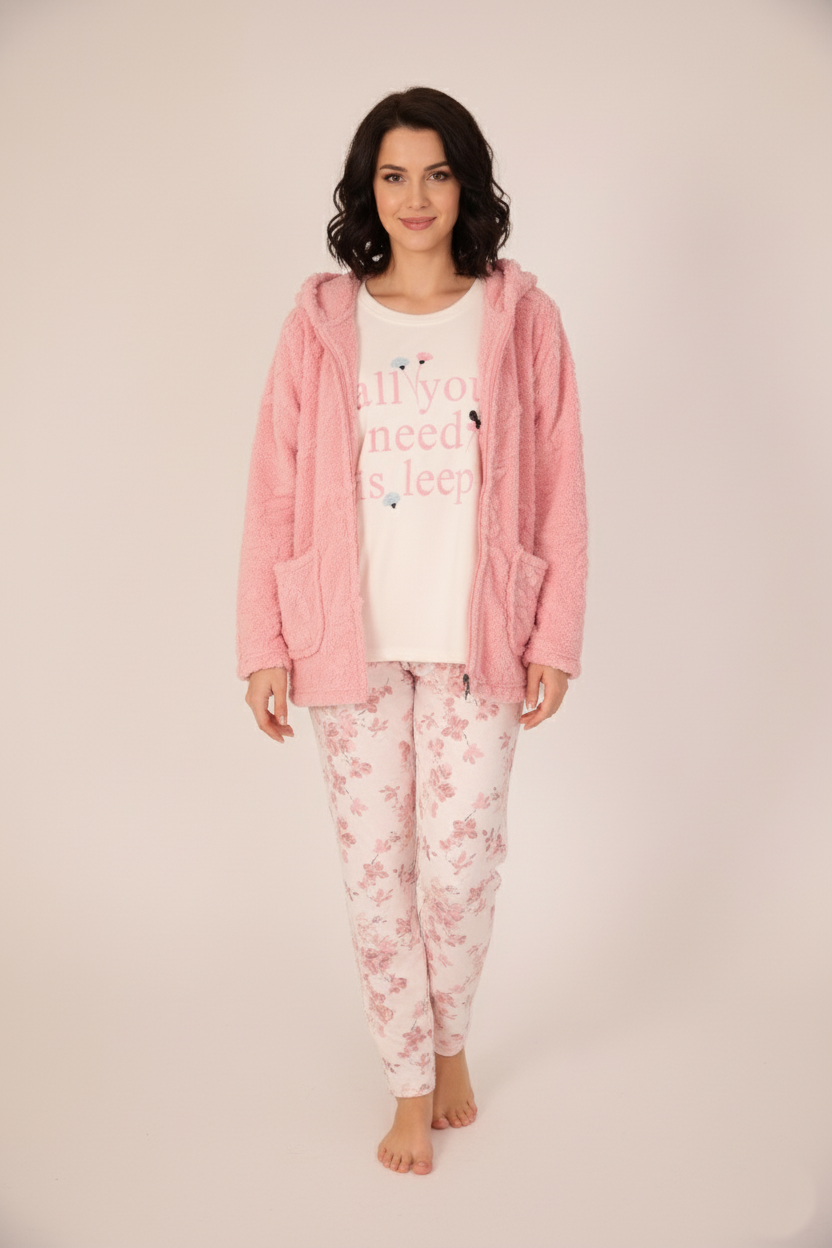 Pajama Velvet 3 pcs 9164