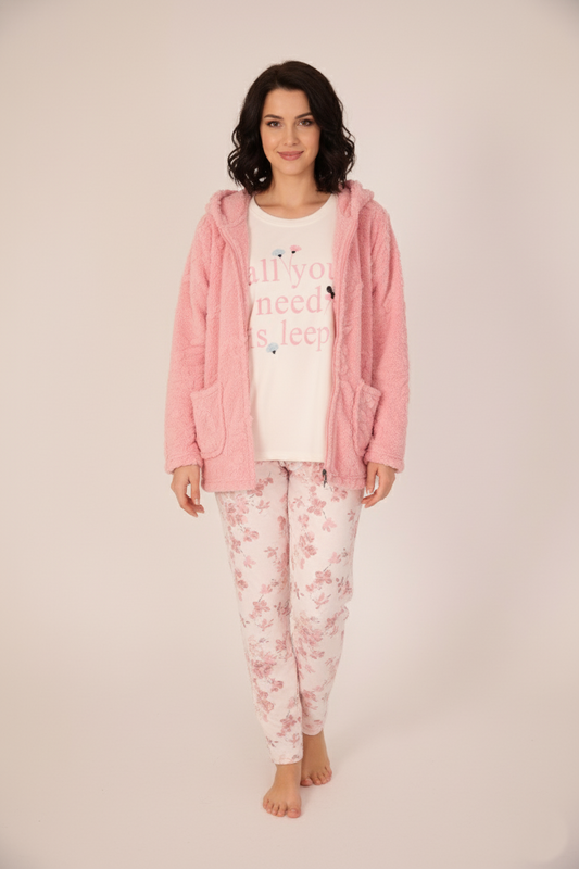 Pajama Velvet 3 pcs 9164