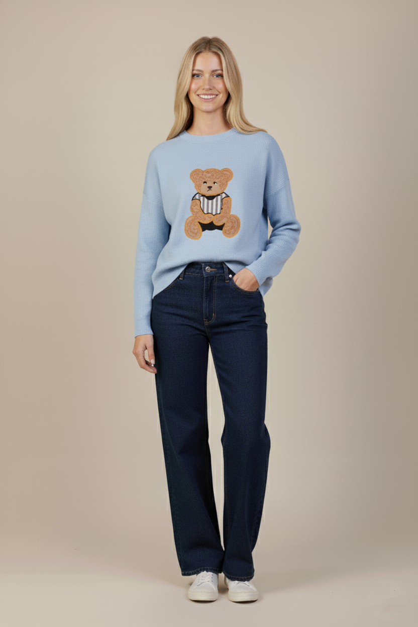 Tricot Round Bear Sweater 5776