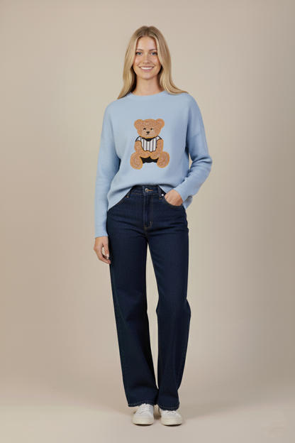 Tricot Round Bear Sweater 5776