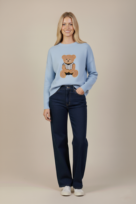 Tricot Round Bear Sweater 5776