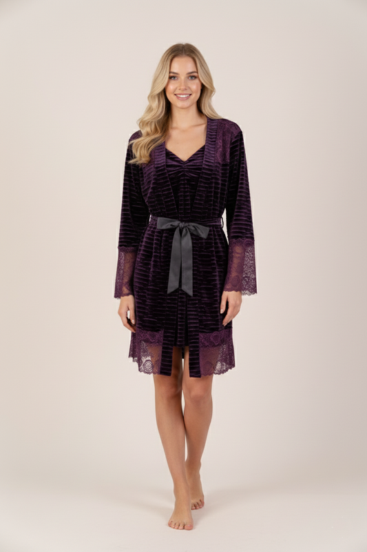 Night Dress & Robe 9059