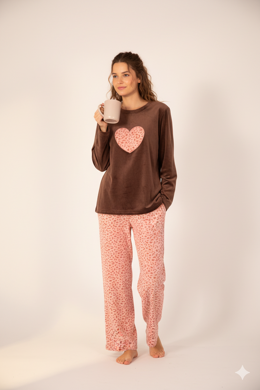 Tiger Velvet Pajama 106