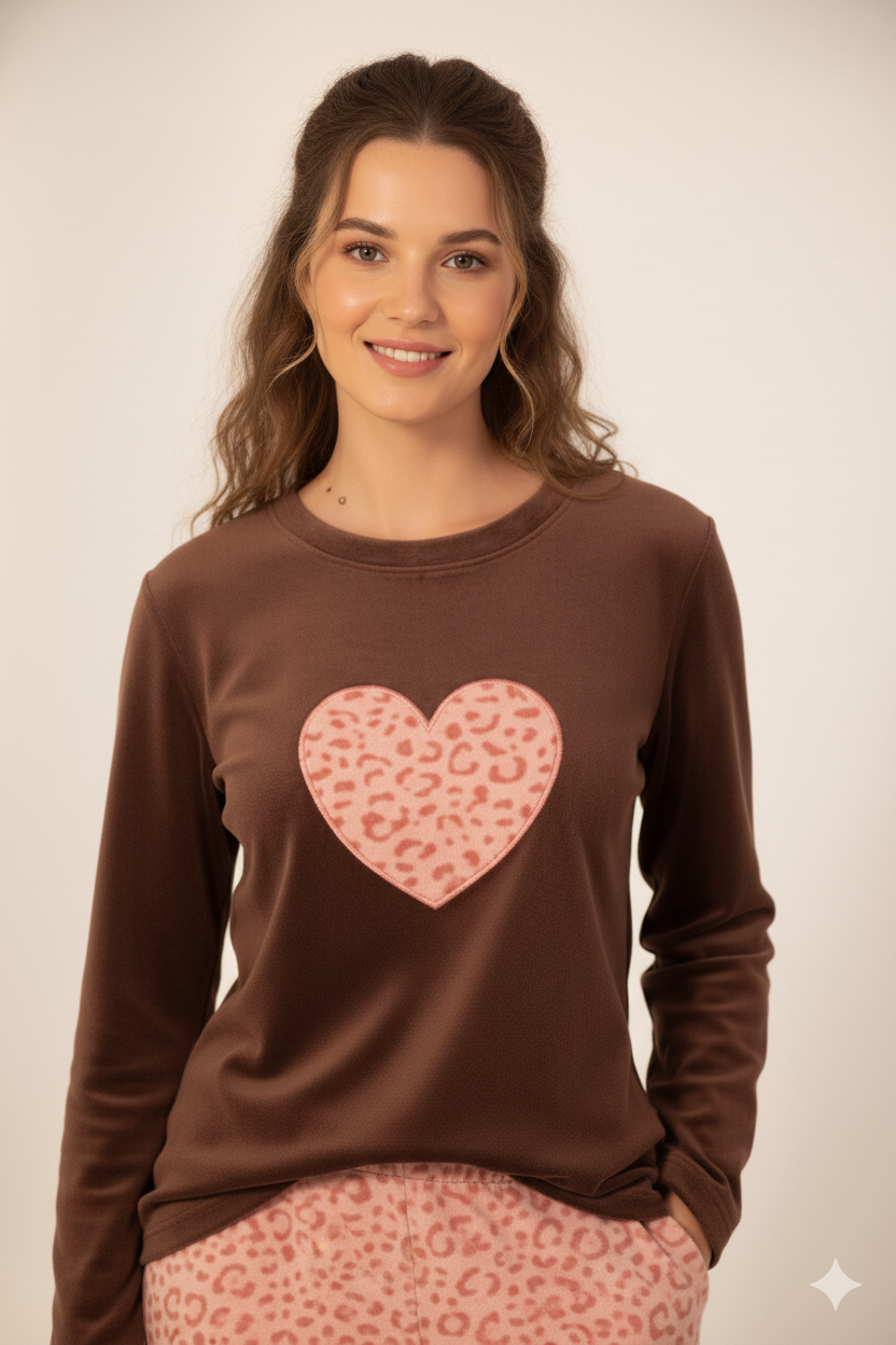 Tiger Velvet Pajama 106