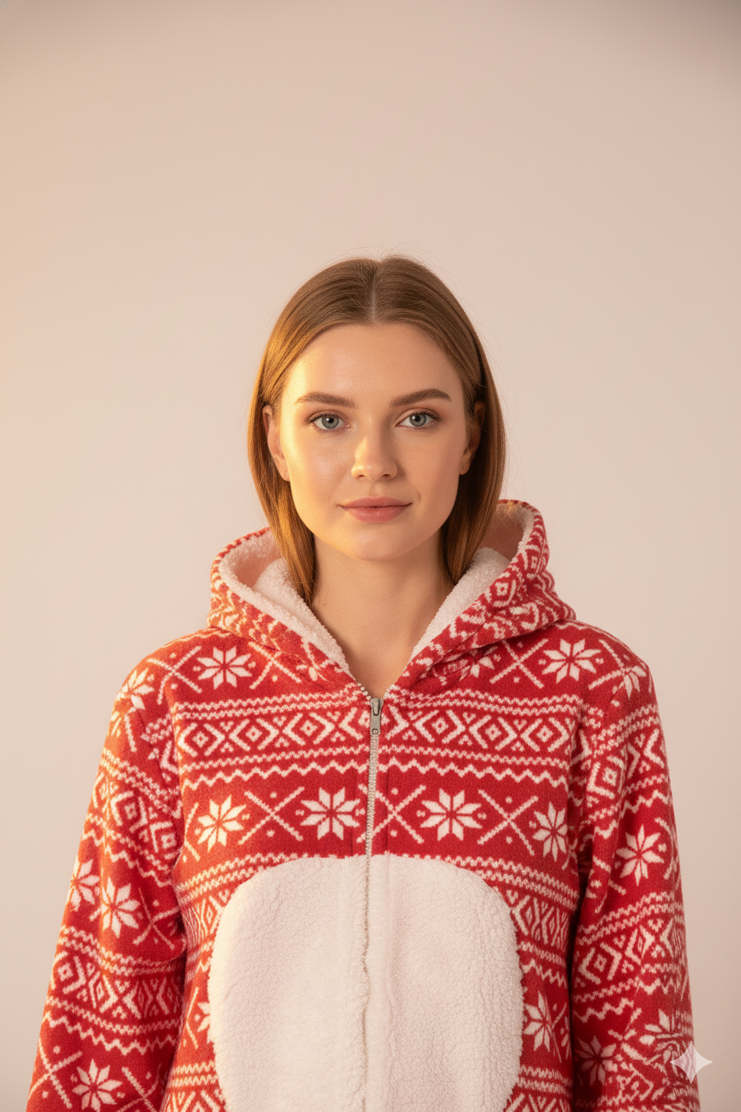 Jumpsuit Velvet Pajama 9053