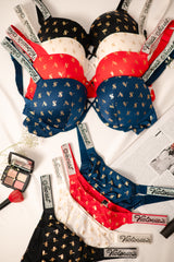 BRA SET PRINTED VS (PUSH-UP) 18830