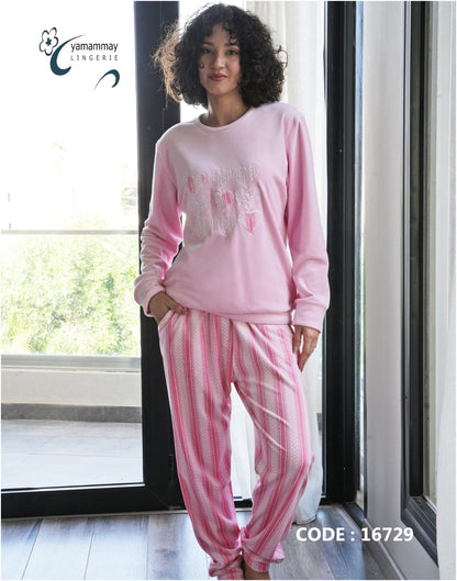 Round shirt pajama 16729