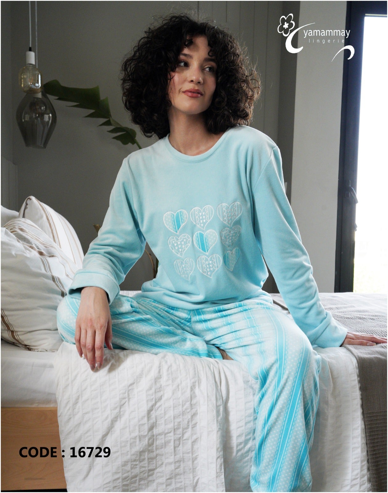 Round shirt pajama 16729