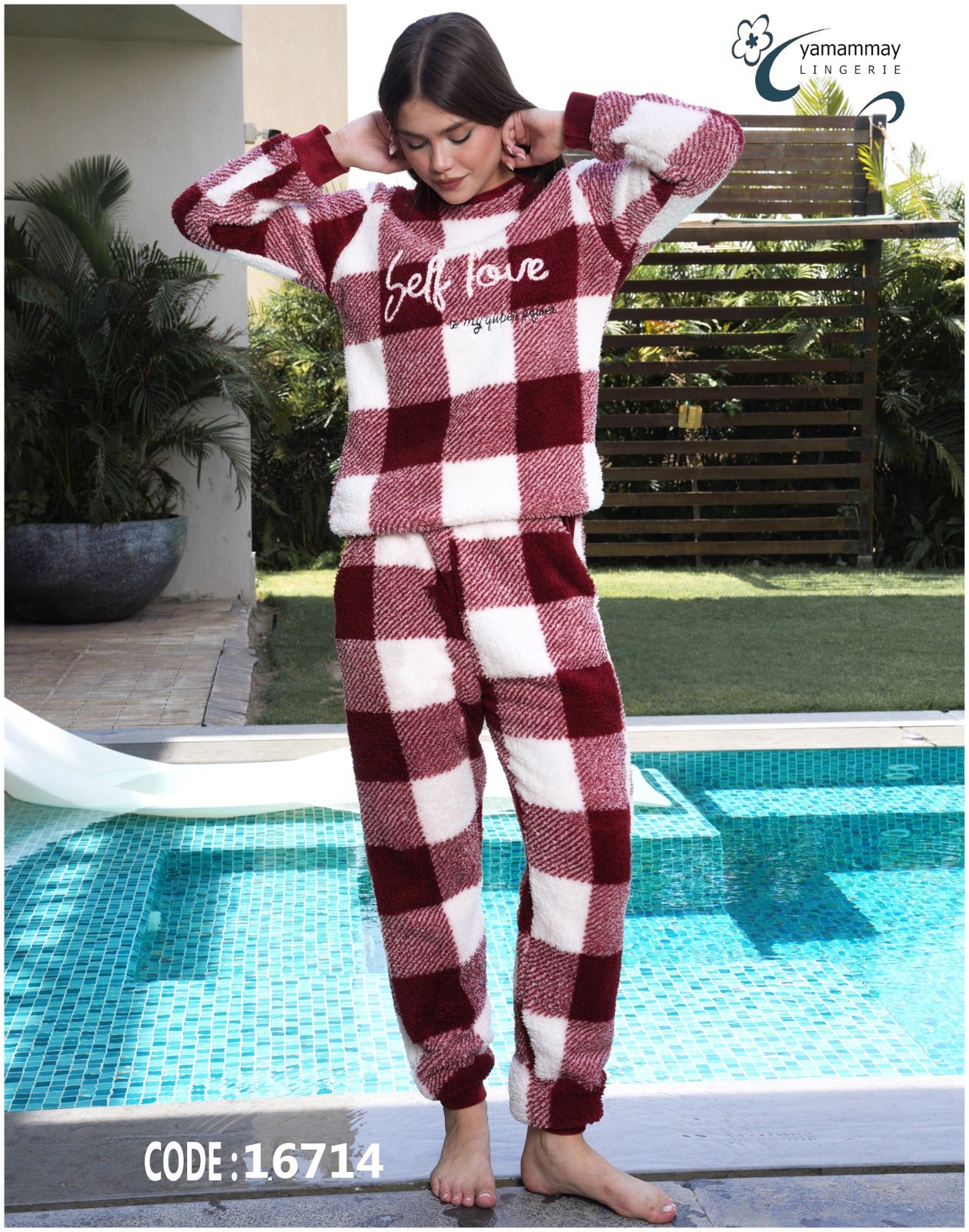 Pajama fleece 16714